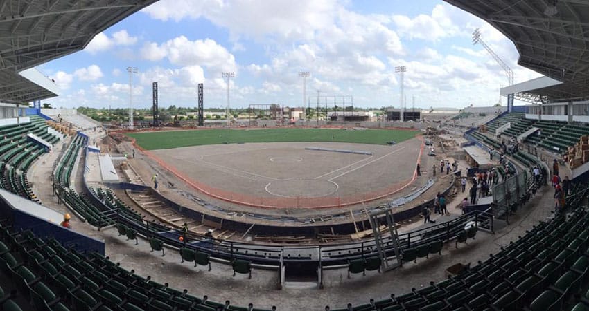 SUPERVISA LMP AVANCES EN REMODELACIÓN DEL ESTADIO FRANCISCO CARRANZA LIMÓN