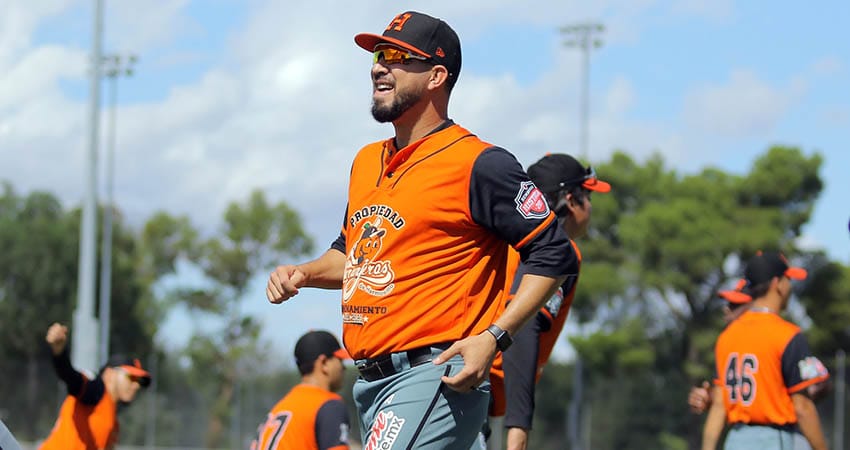 SE INCORPORA RAFAEL MARTÍN A LA PRETEMPORADA DE NARANJEROS
