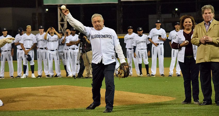 INAUGURA AMLO TEMPORADA HISTÓRICA DE LA LMP