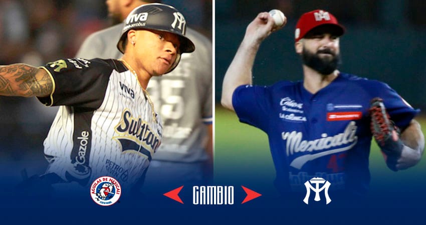 SULTANES Y ÁGUILAS REALIZAN CAMBIO; MICHAEL CHOICE VA MEXICALI, JOE VAN METER A MONTERREY