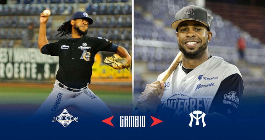 SULTANES Y ALGODONEROS REALIZAN MOVIMIENTO; WYNTON BERNARD VA A GUASAVE, SCARLYN REYES A MONTERREY