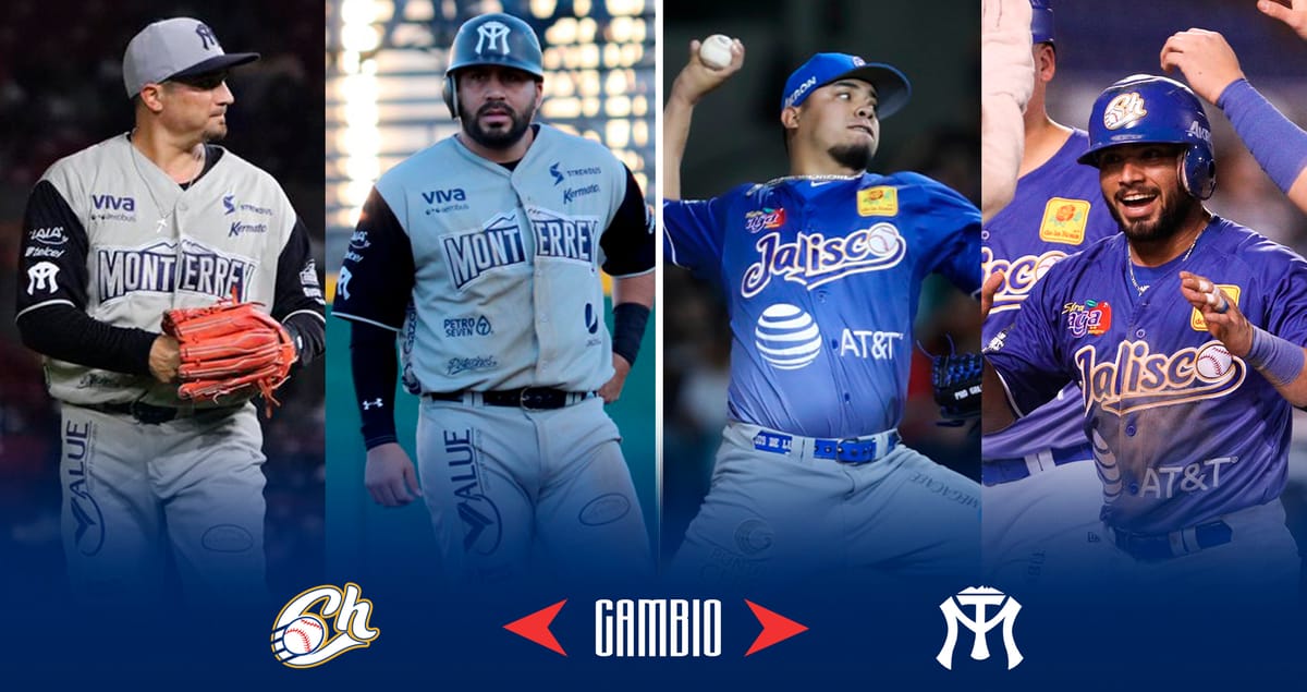 CHARROS Y SULTANES REALIZAN MOVIMIENTO DE ELEMENTOS