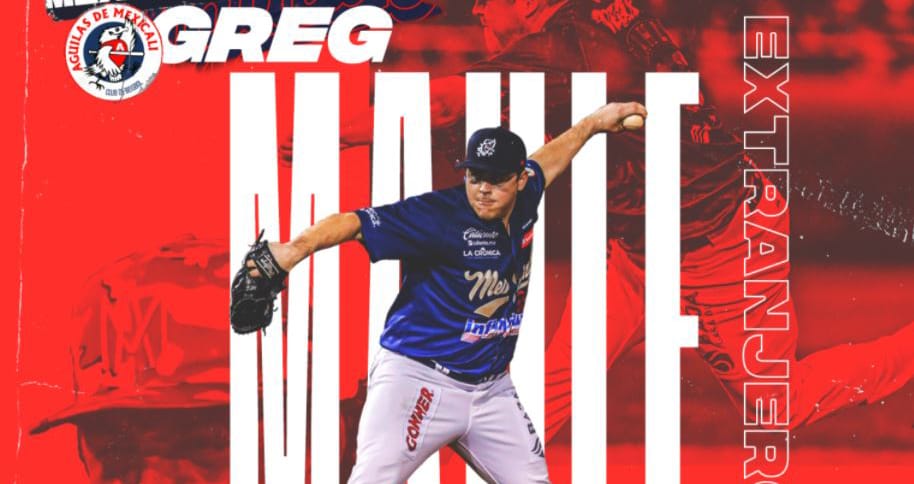 ÁGUILAS ANUNCIA A SU SEGUNDO ELEMENTO IMPORTADO:
GREG MAHLE REGRESA AL NIDO