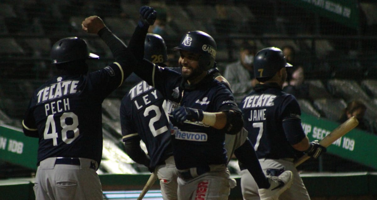EXPLOTA MISAEL GERMÁN CON 3 HOME RUNS Y DA VICTORIA A LOS ALGODONEROS
