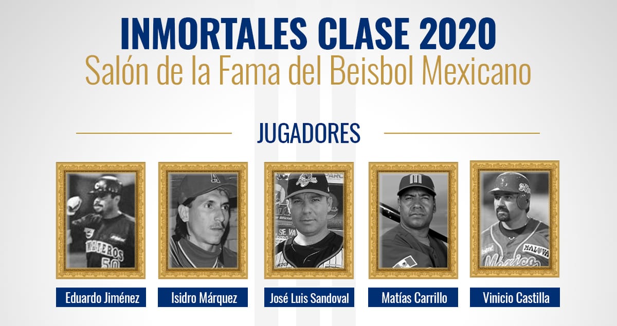 SIETE NUEVOS INMORTALIZADOS EN EL SALÓN DE LA FAMA DEL BEISBOL MEXICANO