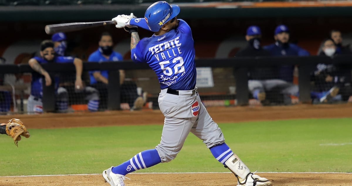 SEBASTIÁN VALLE PEGA HOME RUN DECISIVO PARA LOS YAQUIS