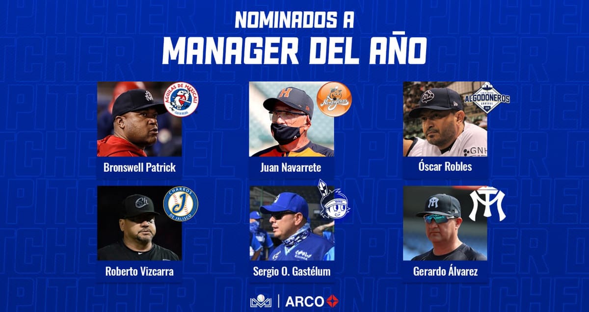 CERRADA LUCHA POR SER EL MANAGER DEL AÑO