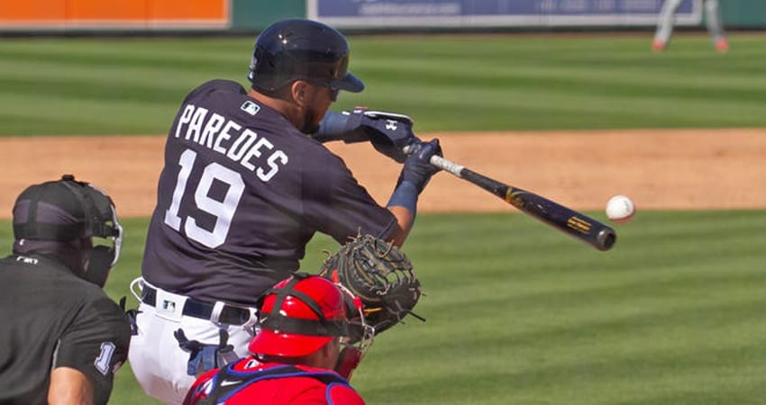 ISAAC PAREDES PEGA SU PRIMER CUADRANGULAR EN EL SPRING TRAINING