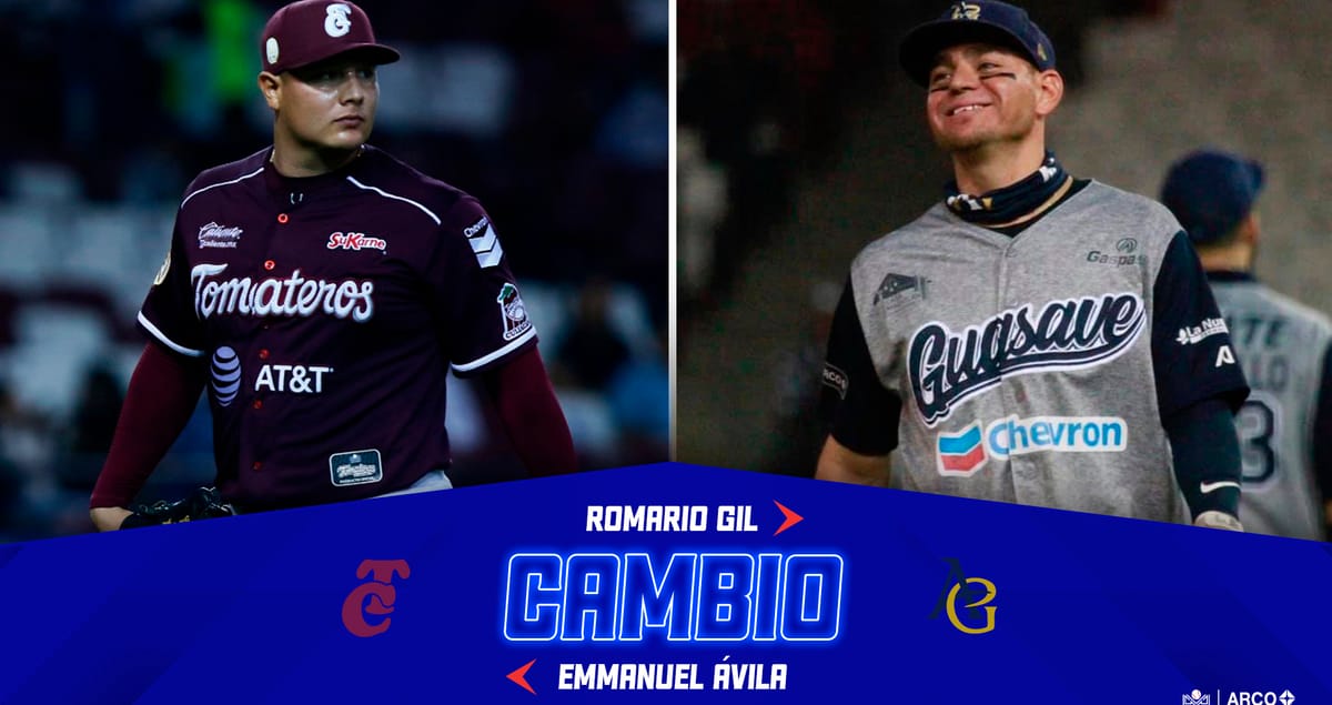 EMMANUEL ÁVILA JUGARÁ CON TOMATEROS, ROMARIO GIL PASA A LOS ALGODONEROS