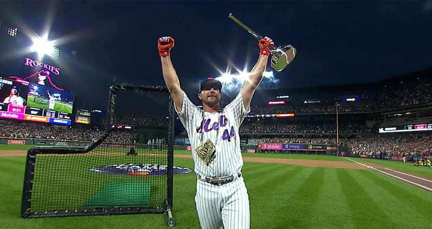 PETE ALONSO REPITIÓ COMO CAMPEÓN DEL HOME RUN DERBY