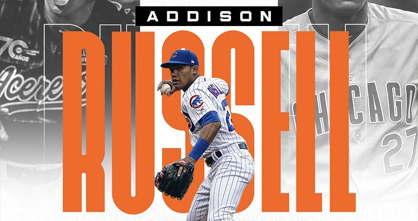 LLEGA ADDISON RUSSELL A LOS NARANJEROS