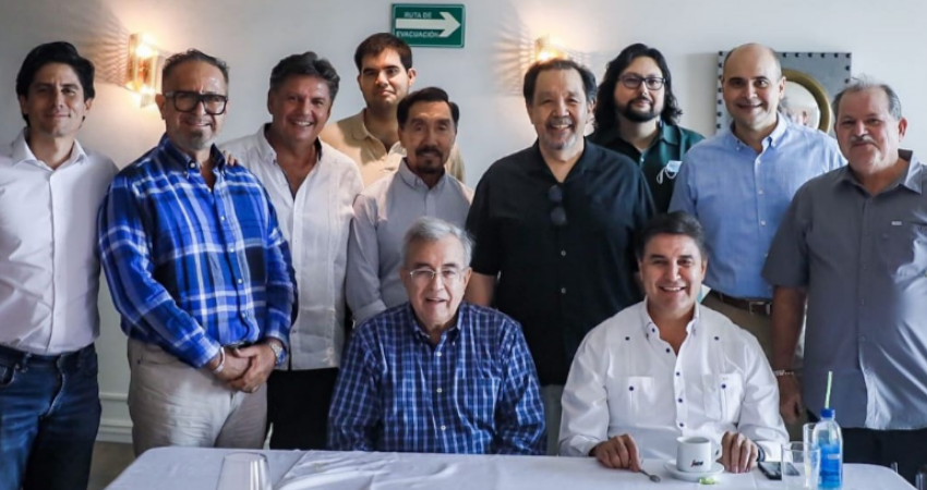 PRESIDENTES DE LA LaMP SE REÚNEN CON RUBÉN ROCHA MOYA, GOBERNADOR ELECTO DE SINALOA