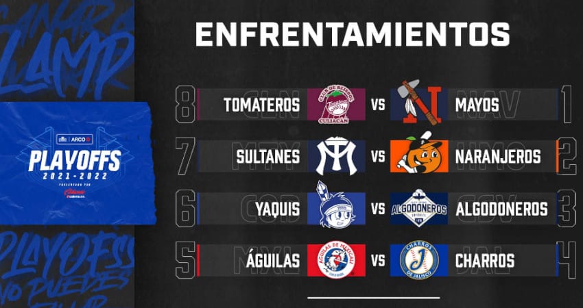 ASÍ SE JUGARÁN LOS PLAYOFFS DE LA LaMP