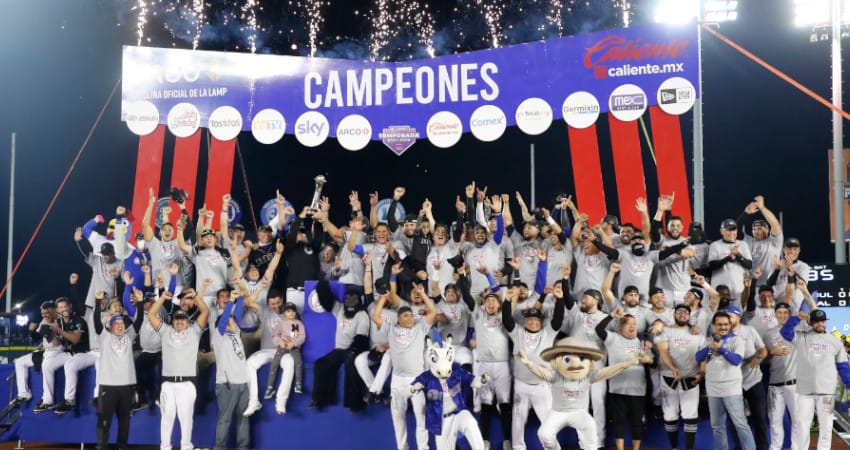 CHARROS DE JALISCO CAMPEONES DE LA LIGA ARCO MEXICANA DEL PACÍFICO