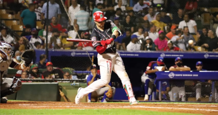 MÉXICO CAE ANTE REPÚBLICA DOMINICANA EN DEBUT DE SANTO DOMINGO 2022