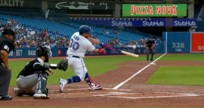 ALEJANDRO KIRK DESPACHA PAR DE HOME RUNS CON BLUE JAYS