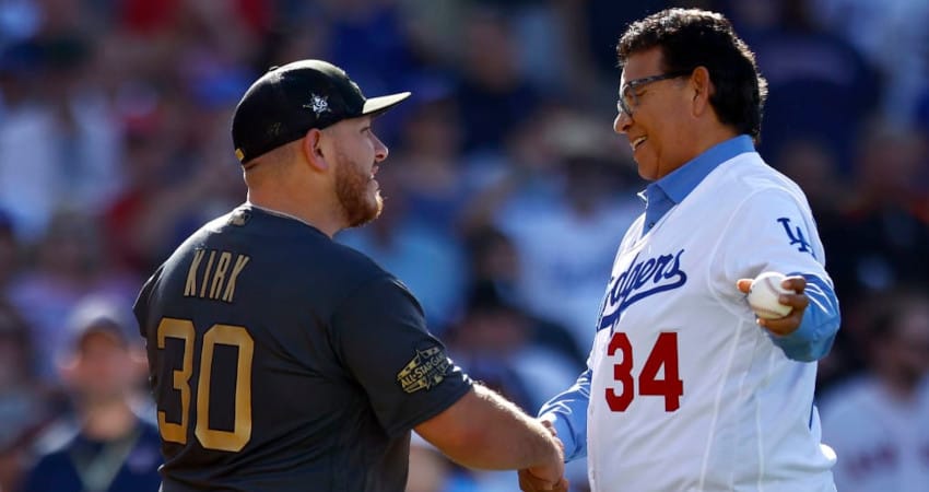 FERNANDO VALENZUELA Y ALEJANDRO KIRK LE PUSIERON UN TOQUE MEXICANO AL ALL-STAR