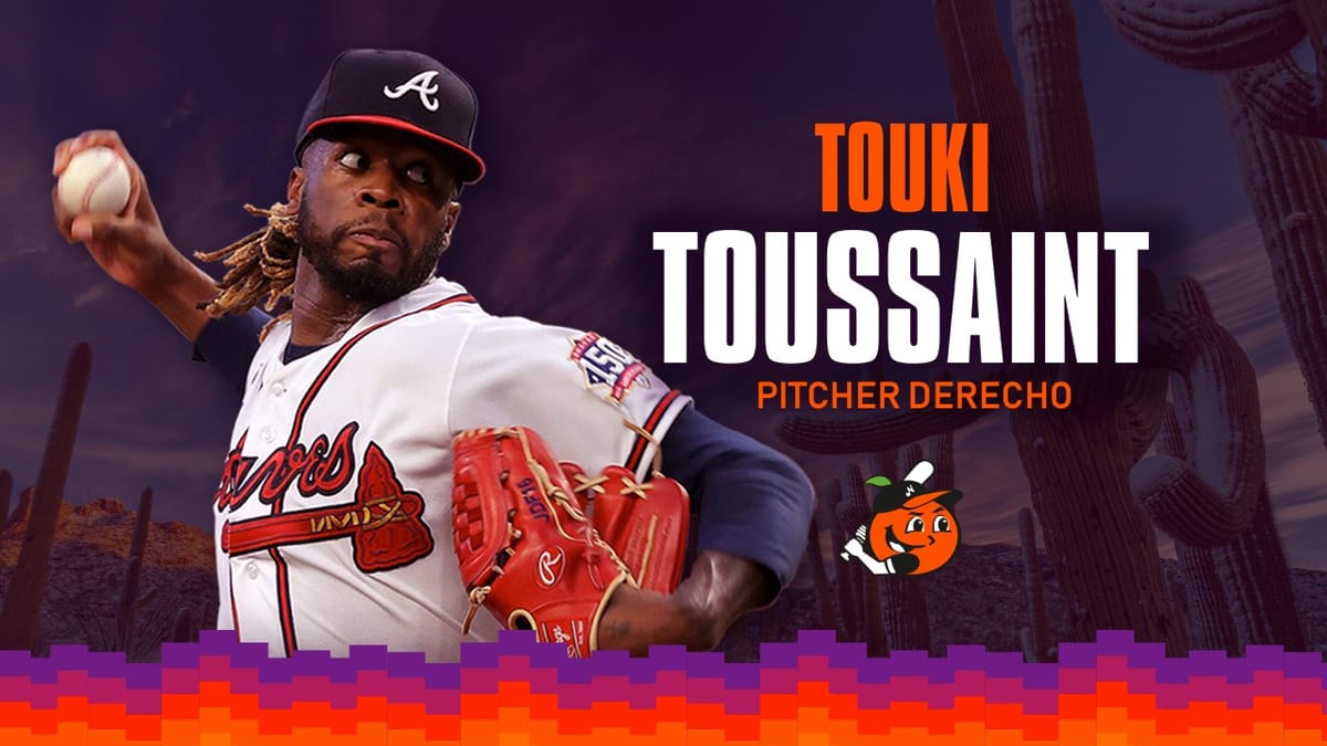 EL LANZADOR LIGAMAYORISTA TOUKI TOUSSAINT REFORZARÁ A NARANJEROS