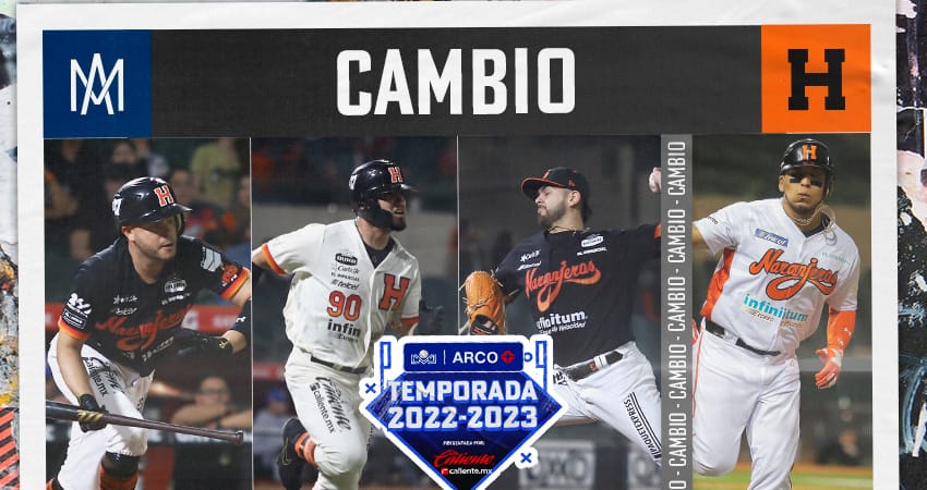 NARANJEROS Y ÁGUILAS REALIZAN CAMBIO 3X1