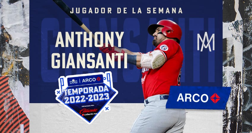 ANTHONY GIANSANTI JUGADOR DE LA SEMANA EN LA LAMP