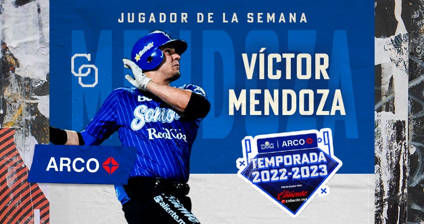 VÍCTOR MENDOZA JUGADOR DE LA SEMANA EN LIGA ARCO