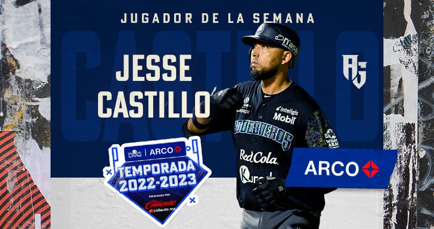 JESSE CASTILLO JUGADOR DE LA SEMANA EN LA LIGA ARCO