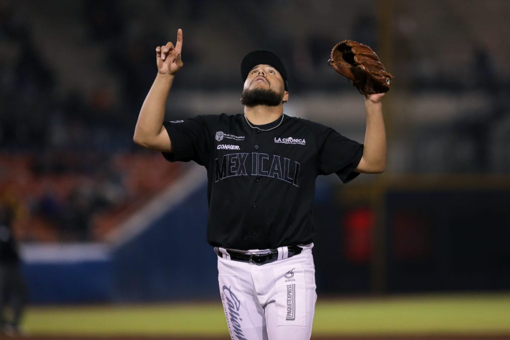 EL RELEVISTA GRANDES LIGAS JESÚS CRUZ REPORTÓ CON MEXICALI