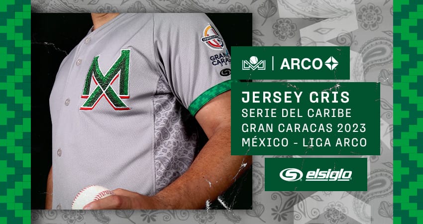 ESTE ES EL JERSEY GRIS DE MÉXICO PARA GRAN CARACAS 2023