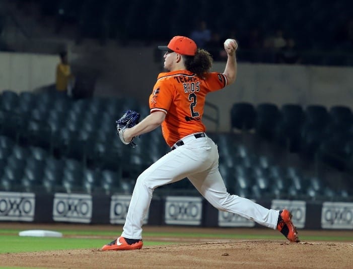 WILMER RÍOS ES LÍDER DE VICTORIAS Y NARANJEROS AMARRA SERIE ANTE SULTANES