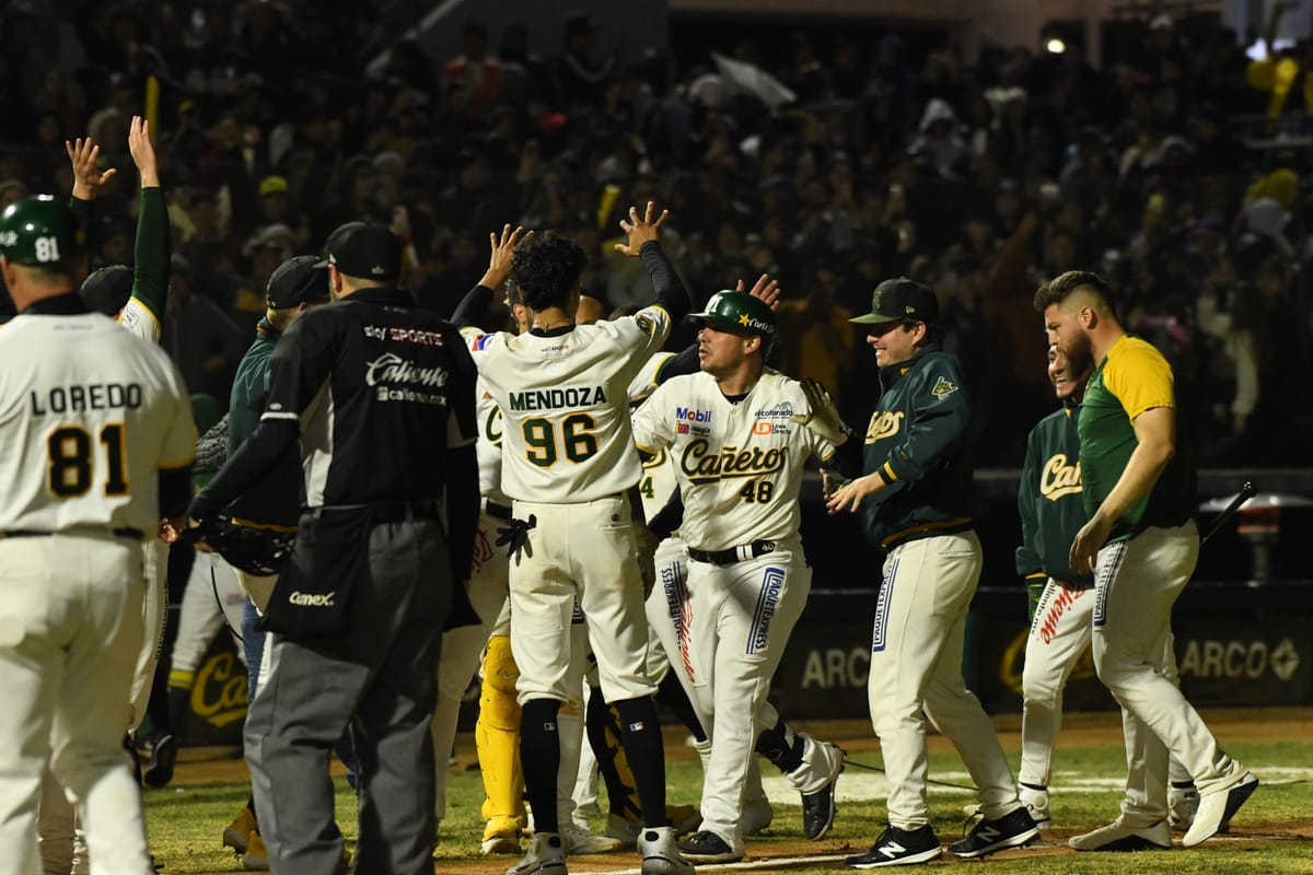 WALKOFF DE RODOLFO AMADOR PONE LA FINAL 2-0 PARA LOS CAÑEROS