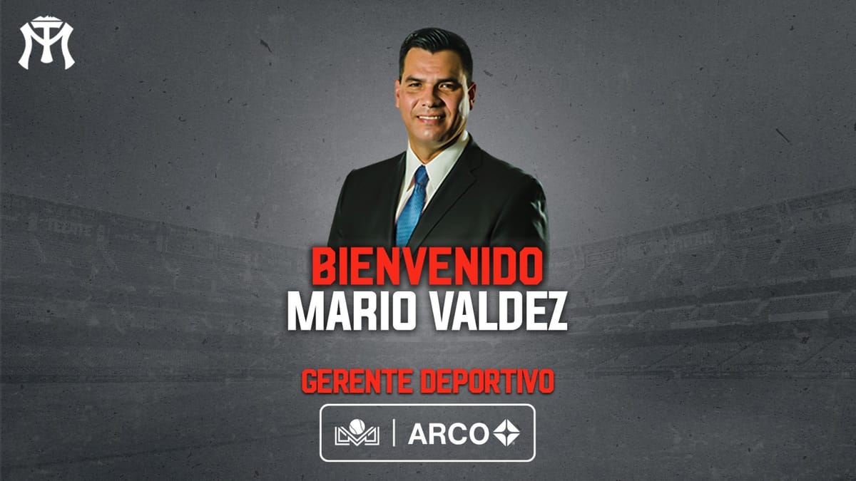 MARIO VALDEZ ES NUEVO GERENTE DEPORTIVO DE LOS SULTANES DE MONTERREY