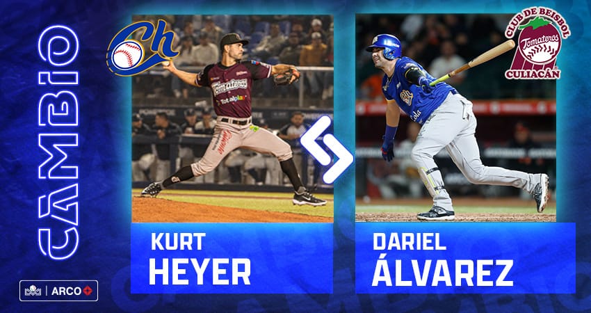 CHARROS Y TOMATEROS INTERCAMBIAN PITCHER POR BATEADOR