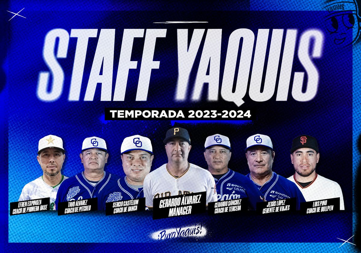 YAQUIS ANUNCIA NUEVO MÁNAGER