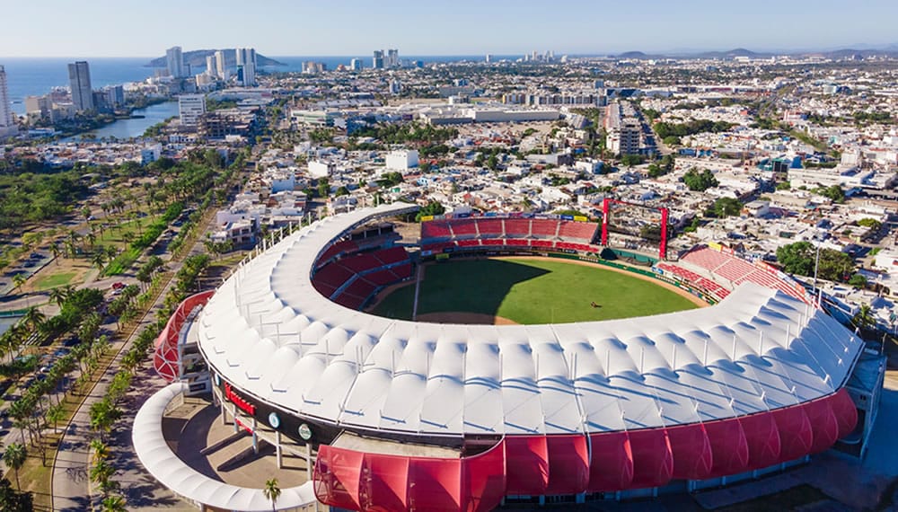 EL TEODORO MARISCAL, CASA DE LOS VENADOS DE MAZATLÁN LISTO PARA ALBERGAR A MÁS DE 2 MIL JUGADORES EN EL MAZATLÁN BASEBALL TOURNAMENT-VENADOS