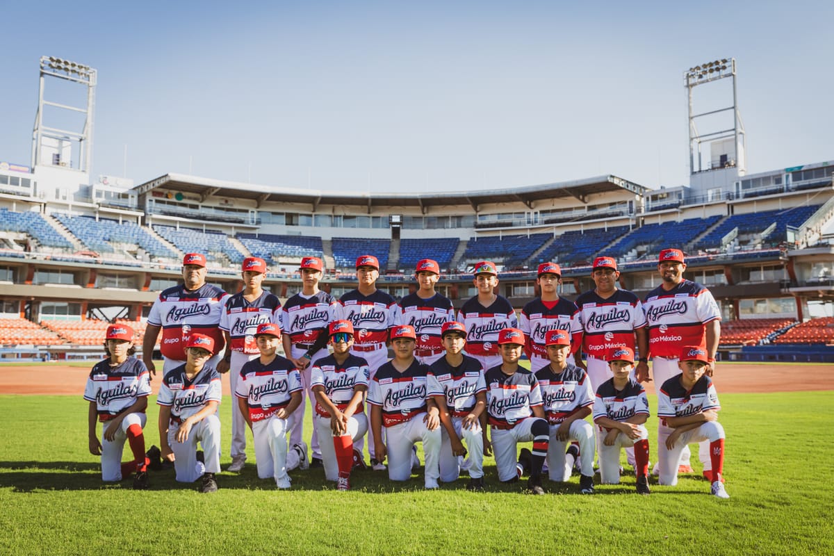 LOS ÁGUILAS VUELAN CON RUMBO AL TORNEO INFANTIL 2023 DE LA LAMP PRESENTADO POR GRUPO MÉXICO