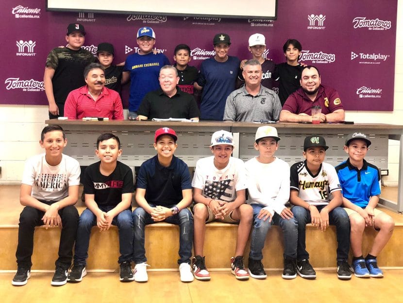 TOMATEROS ANUNCIA SU EQUIPO INFANTIL PARA EL CAMPEONATO DE LAMP