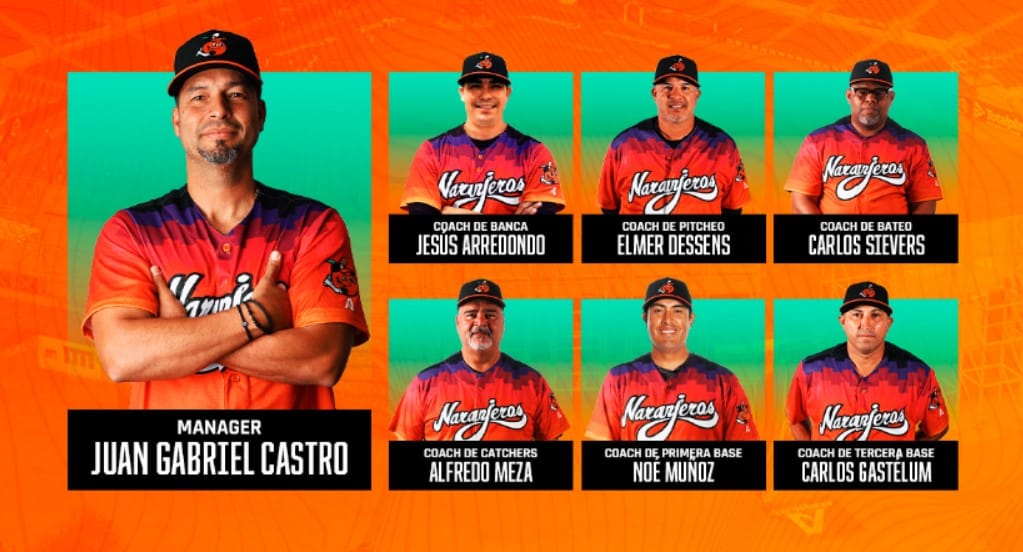 NARANJEROS PRESENTA A SU CUERPO TÉCNICO PARA LA NUEVA TEMPORADA