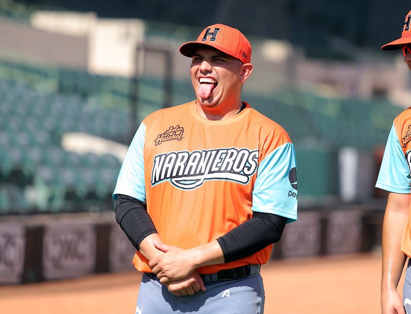 JUAN PABLO ORAMAS REPORTA A LA PRETEMPORADA DE NARANJEROS