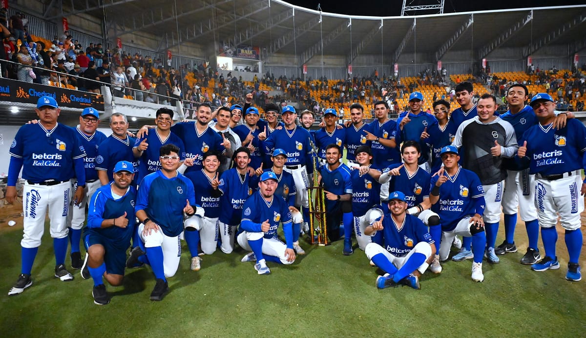 YAQUIS CAMPEÓN DE LA BAJA SERIES