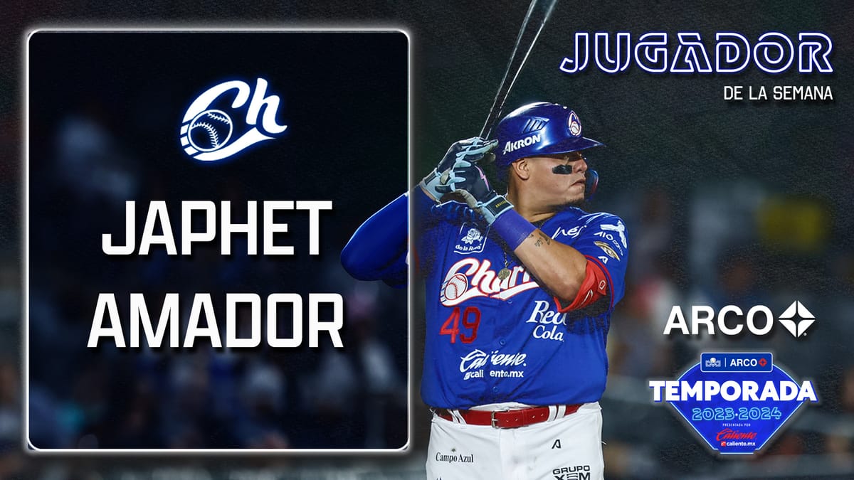 JAPHET AMADOR JUGADOR DE LA SEMANA 3