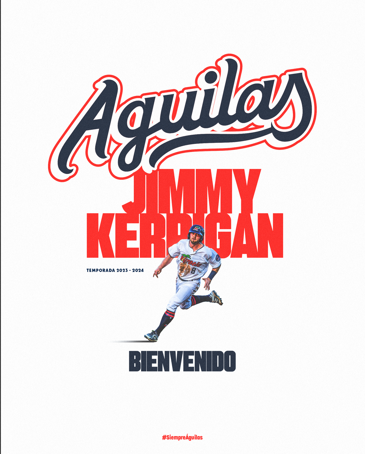 JIMMY KERRIGAN SE INTEGRA A LOS ÁGUILAS DE MEXICALI