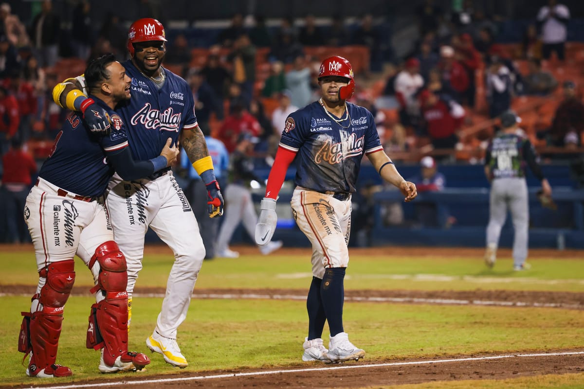 LOS ÁGUILAS DOBLEGAN A GUASAVE CON DOBLE WALK-OFF