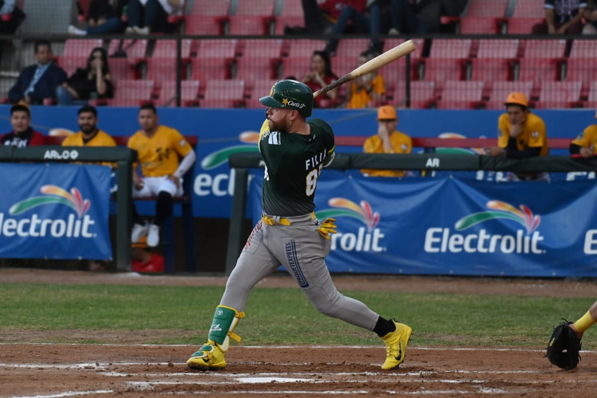 CAÑEROS GANA DOBLE CARTELERA Y LIMPIA EN LA SERIE A NAVOJOA