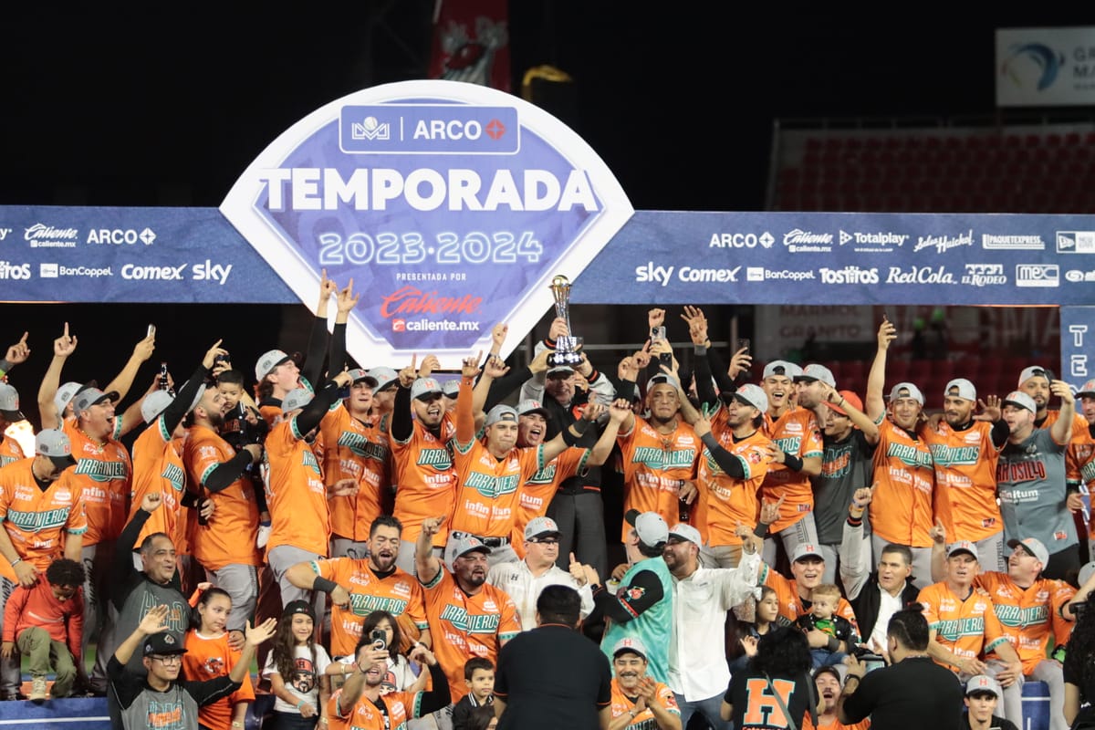 NARANJEROS GANA SU CAMPEONATO 17 EN LA LIGA ARCO MEXICANA DEL PACÍFICO