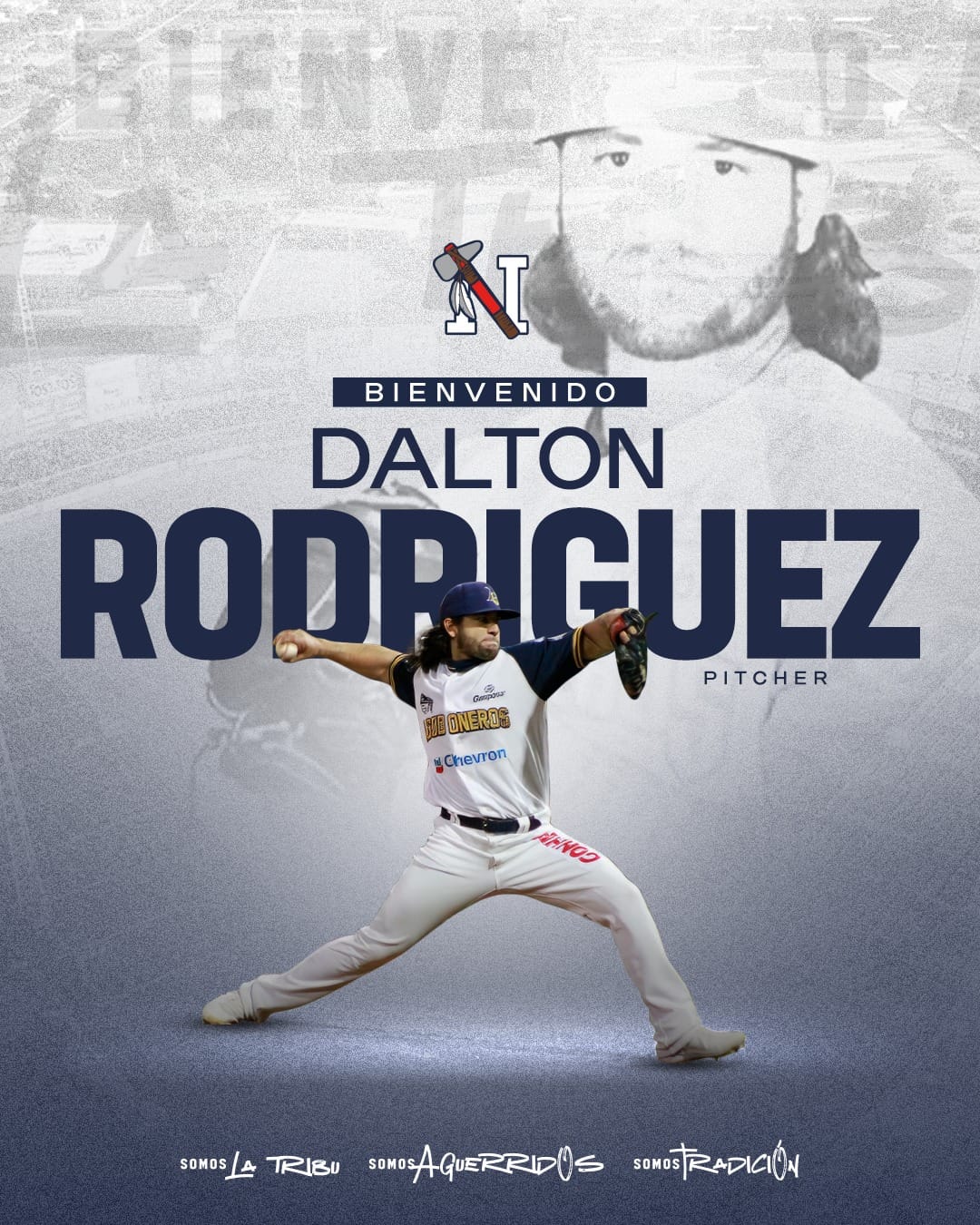 DALTON RODRÍGUEZ SE SUMA AL PITCHEO MAYO