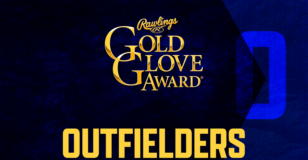 EL OUTFIELD DEL RAWLINGS GOLD GLOVE AWARD COMPLETA LOS NUEVE MEJORES DEFENSIVOS EN LA LAMP