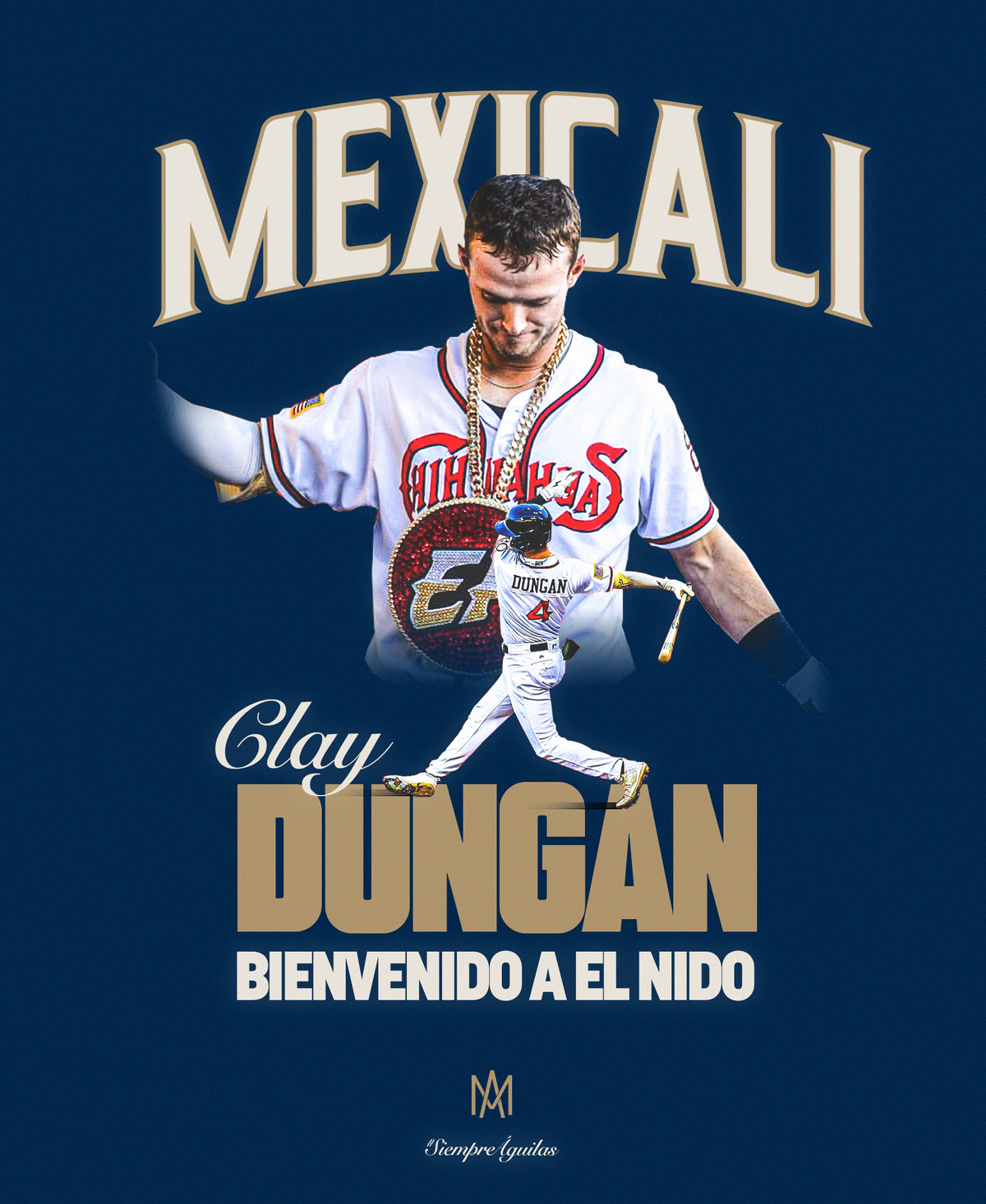 Clay Dungan nuevo integrante de los Águilas