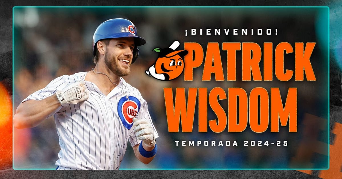 Naranjeros suma a Patrick Wisdom para fortalecer su ofensiva