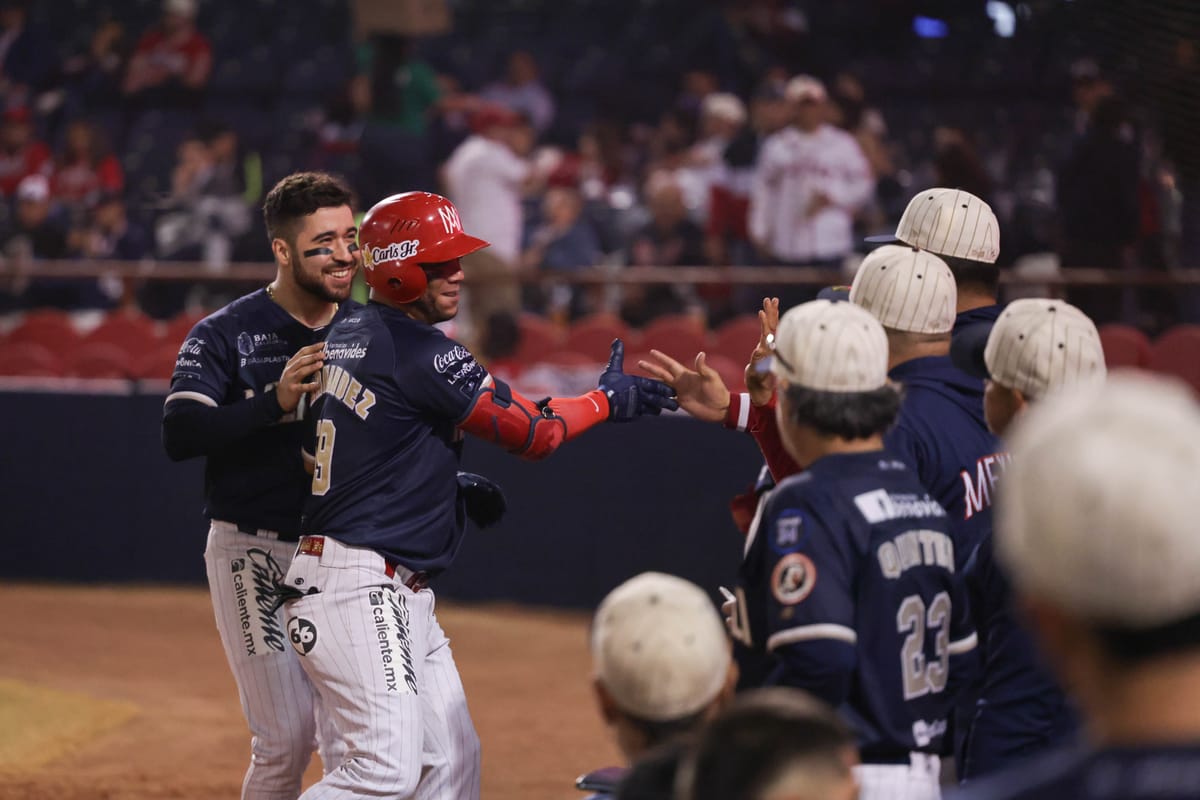 Águilas dejan tendidos a Venados en inicio de la serie