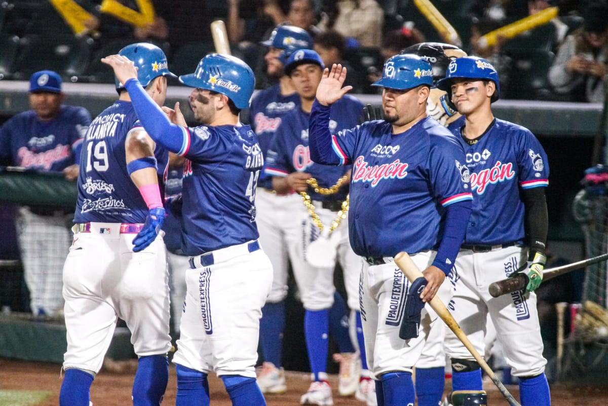 Iguala Yaquis serie ante Charros en Ciudad Obregón